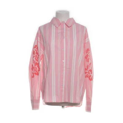 Shirt (Pink, White) from Monari Cotton