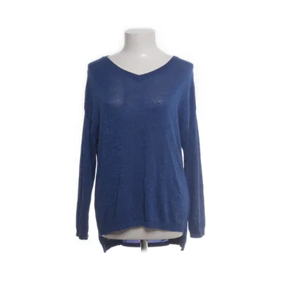 Pullover (Blue) from Azaka Nylon, Polyester, Viscose