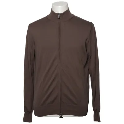 Cardigan (Bruin) van Canali Katoen