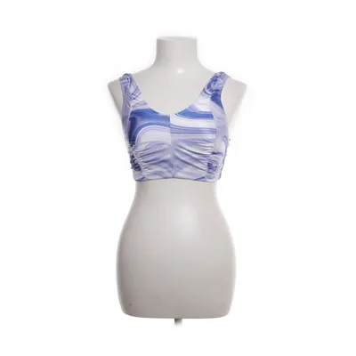 Crop top (Blå, Flerfärgad) från Hosbjerg Polyester, Elastan