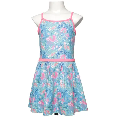 Kjole (Blå, Pink, Flerfarvet) fra Tommy Bahama Elastan, Genanvendt polyester
