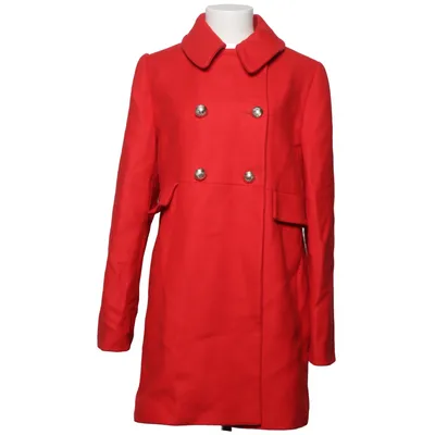 Jas (Rood) van Hallhuber Polyamide, Polyester, Wol