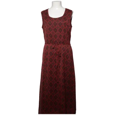 Maxi jurk (Rood, Zwart) van Geena Polyester