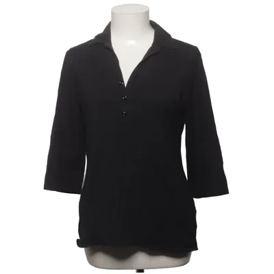 Henley shirt (Black) from Nanso Cotton, Elastane, Modal