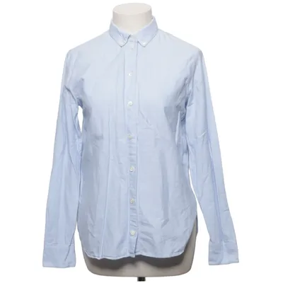 Shirt (Blauw) van Norse Projects Katoen