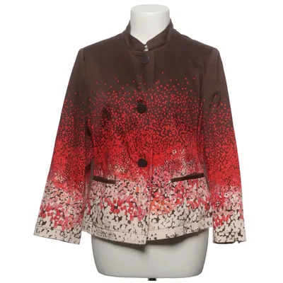 Blazer (Braun, Rot, Mehrfarbig) von Anne Weyburn Baumwolle, Elasthan