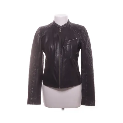 Leather jacket (Black) from Marc New York Leather, Polyester