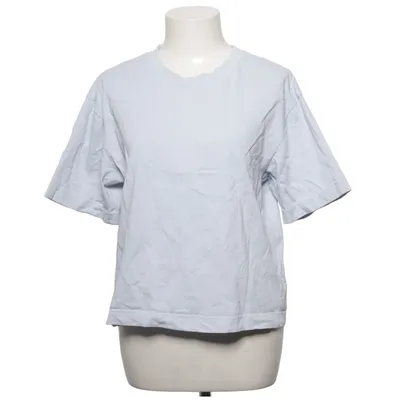 T-shirt (Blauw) van Gina Tricot Katoen
