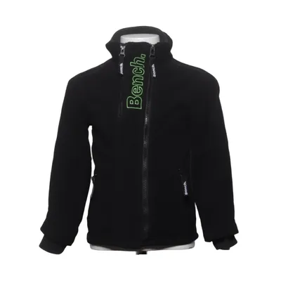 Fleece jas (Zwart) van Bench Katoen, Elastaan, Polyester