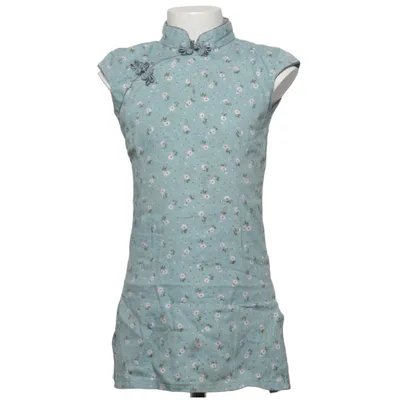 Cheongsam (Grön, Flerfärgad) från Tangyihui