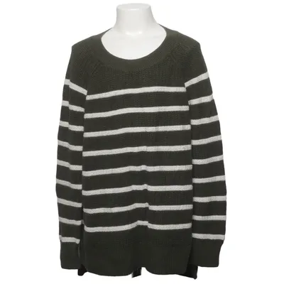 Sweater (Green, White) from Old Navy Cotton, Viscose