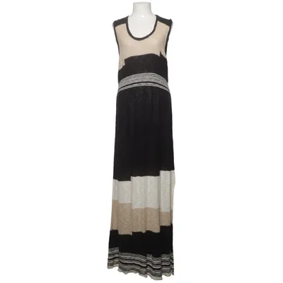 Maxi jurk (Zwart, Beige) van Stile Benetton