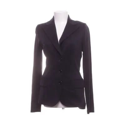 Blazer (Noir) de Piú & Piú Cupro, Élasthane, Viscose