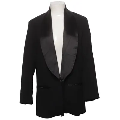 Tuxedo jacket (Black) from Isabel Marant pour H&M Cotton, Silk, Viscose, Wool
