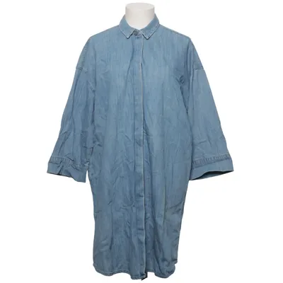Denim jurk (Blauw) van Monki Katoen