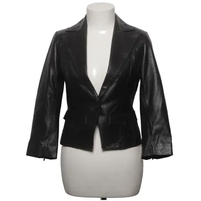 Leather blazer (Black) from Zoul Leather