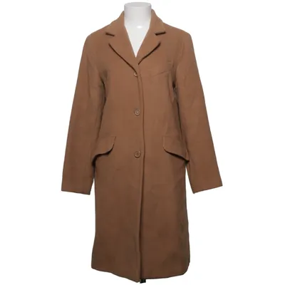 Frakke (Beige) fra Cashmere Kashmir, Polyester, Uld
