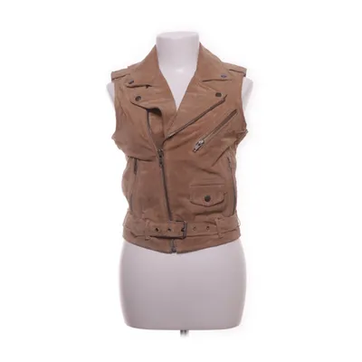 Bikerväst (Brun) från Saints & Mortals Skinn