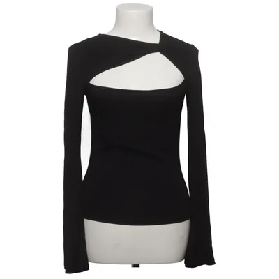 Långärmad t-shirt (Svart) från NA-KD Elastan, Viskos