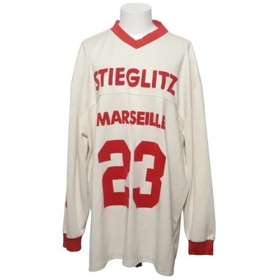 Hockey jersey (White, Red) from Stieglitz Polyester