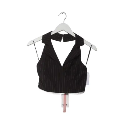 Halternecktopp (Svart) från STR Polyester, Viskos