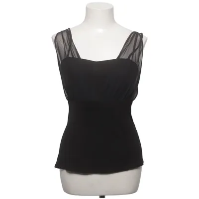 Top (Zwart) van Marks & Spencer Autograph Elastaan, Polyamide, Viscose