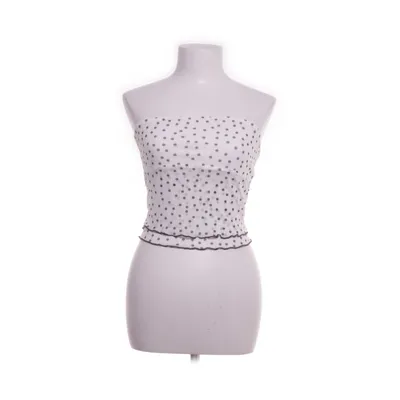 Tube top (White, Black) from Edikted