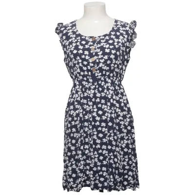 Jurk (Blauw, Wit) van Alexander Katoen, Elastaan, Viscose