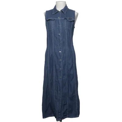 Denim jurk (Blauw) van Julie Scott Katoen