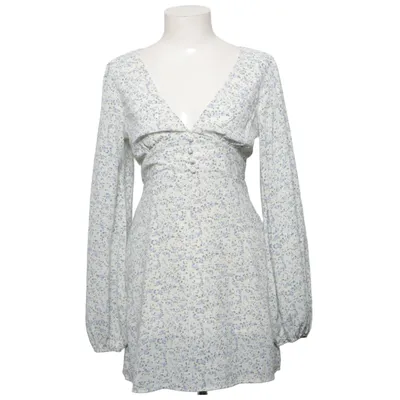 Jurk (Wit, Blauw, Groen) van Love Triangle Polyester, Viscose