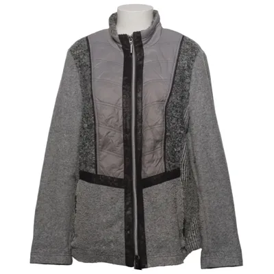 Cardigan (Gray) from Rabe Mohair, Polyester, Wool