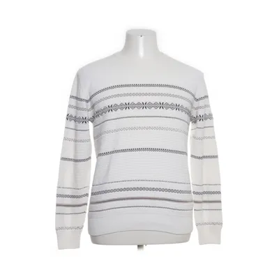 Sweater (White) from Zara Man Acrylic, Cotton, Polyester