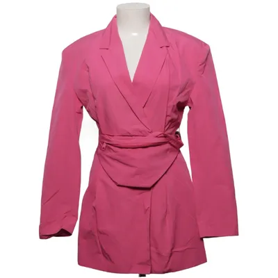 Blazer (Pink) from Collusion Cotton, Polyester