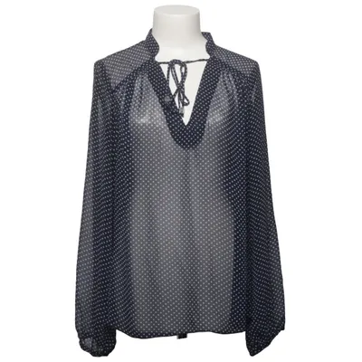Bluse (Blå, Hvid) fra Delias