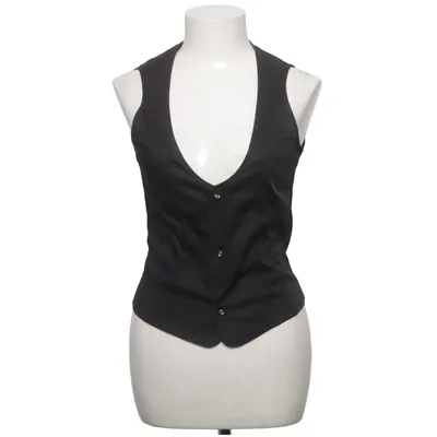 Suit vest (Black) from Sisley Cotton, Elastane