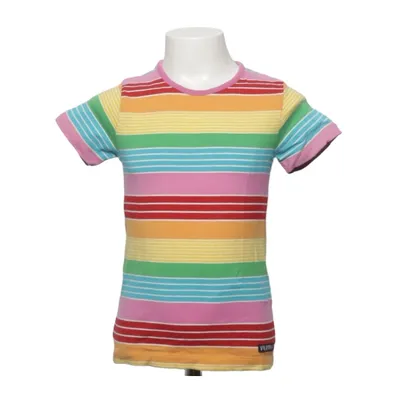 T-shirt (Rose, Rouge, Multicolore) de Villervalla Élasthane, Coton biologique