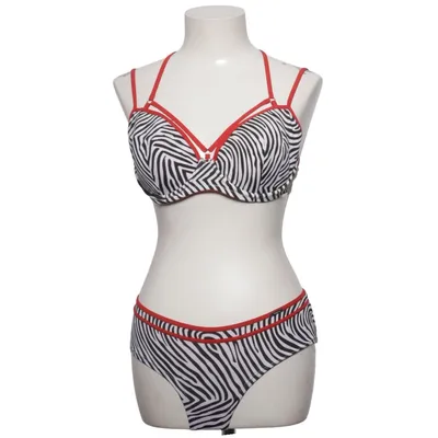 Bra (Black, White, Red) from Sapph Elastane, Polyamide