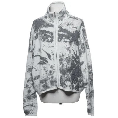 Kofta (Grå, Vit) från Sarah Pacini Alpackaull, Polyamid, Polyester, Viskos