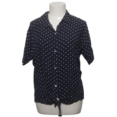 Short sleeve shirt (Blue, White) from Seal Womans Wear