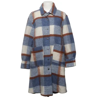 Overshirt (Blue, White, Brown) from Drys Polyester, Wool