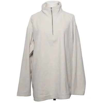 Fleece sweater (Beige) from Broadcast Polyester