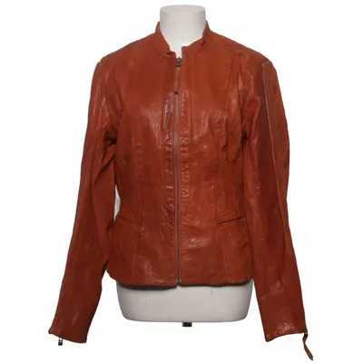 Leather jacket (Brown) from Danier Leather, Polyester