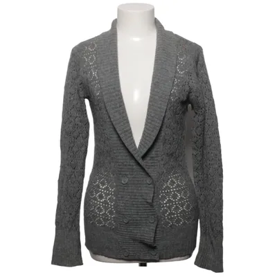 Cardigan (Grijs) van Magnolia Angora, Polyamide, Wol