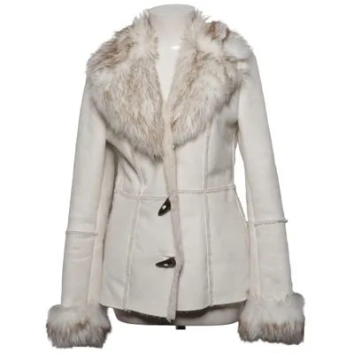 Veste en peau de mouton retournée (Beige) de BPC Selection Fausse fourrure, Polyester