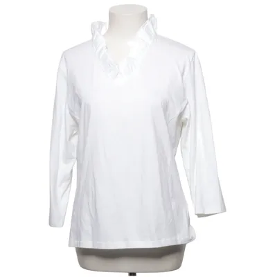 Blouse (Wit) van Susskind Katoen, Elastaan