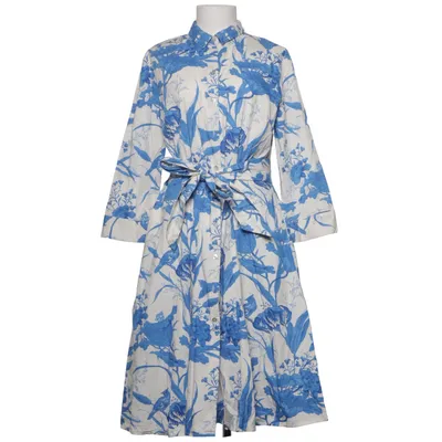 Robe chemise (Bleu, Blanc, Multicolore) de Marie Lund Coton