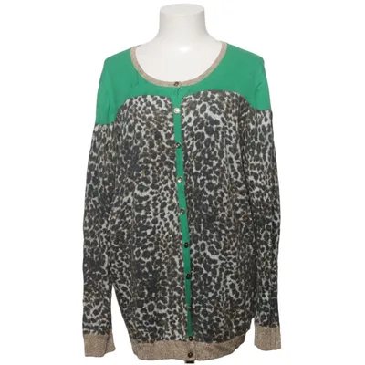 Kofta (Grön, Guldfärgad, Flerfärgad) från Amy Vermont Bomull, Linne, Metallfiber