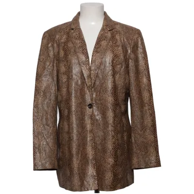Blazer (Bruin, Meerkleurig) van Harvé Benard Polyester