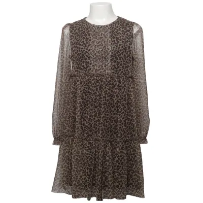 Dress (Brown, Black) from Zara Cotton, Polyester