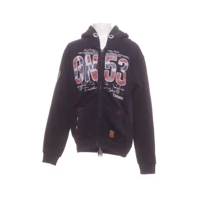 Hættetrøje (Sort) fra Geographical Norway Expedition Bomuld, Polyester